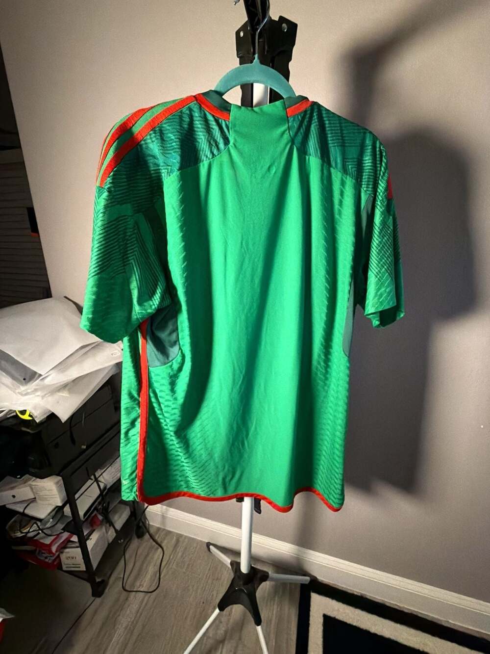 Adidas Mexico Home Soccer Jersey Size XL Green 2022 World Cup - Picture 9 of 9